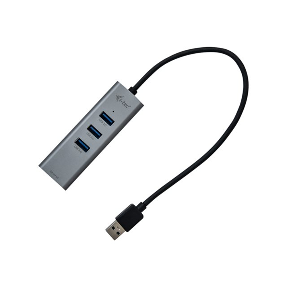 i-tec USB 3.0 Metal HUB + GLAN
