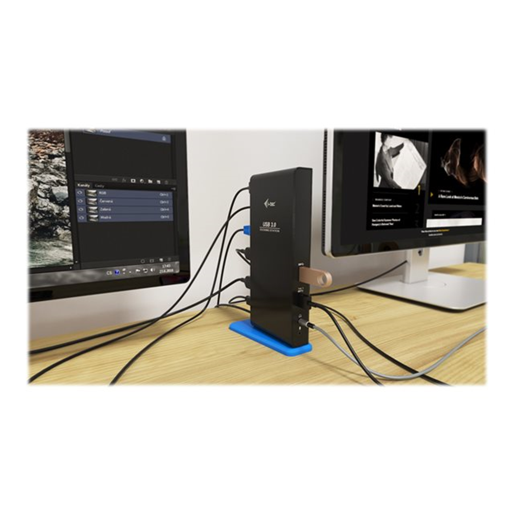 i-tec USB 3.0/USB-C Dual HDMI Docking
