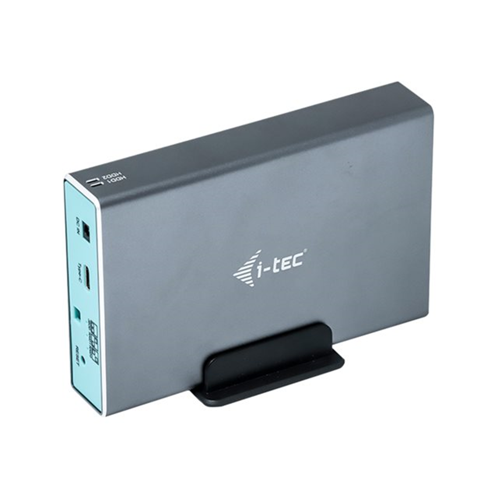 i-tec USB-A/C 2x 2.5in HDD ext.
