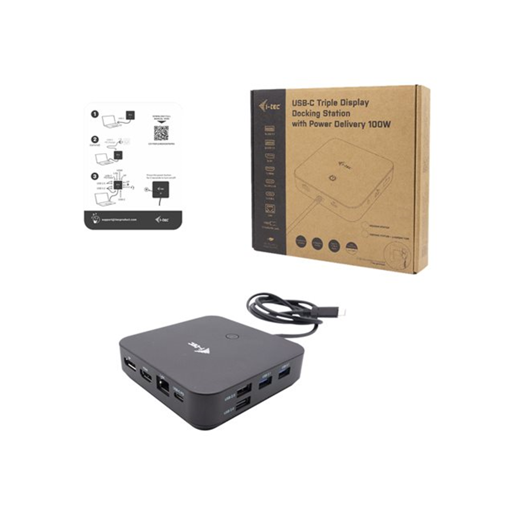 i-tec USB-C HDMI+2x DP Dock PD i-tec HDM