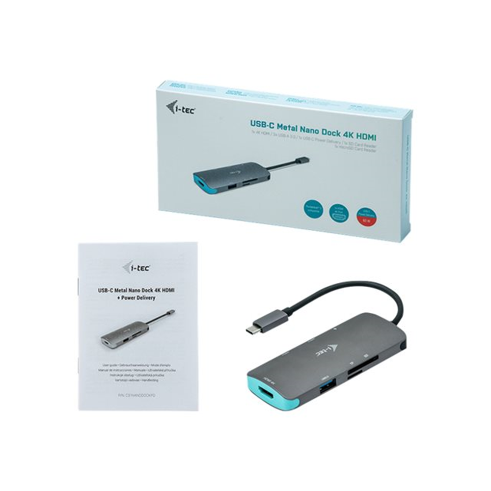 I-tec USB-C NanoDock 4K HDMI PD