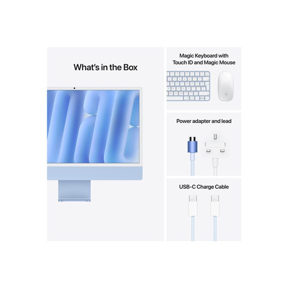 iMac 24" Blue/10CPU/10GPU/16GB/512