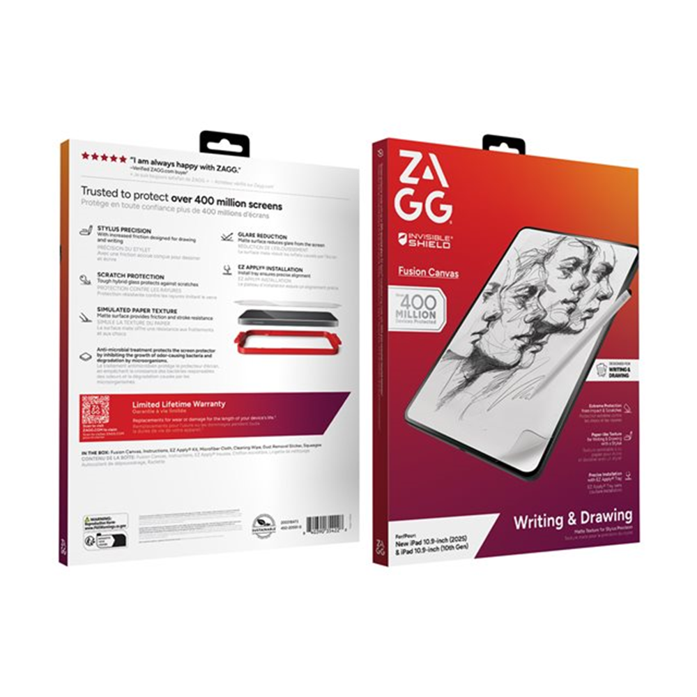 InvShld Fus Canvas iPad A16/10th Gen Scr