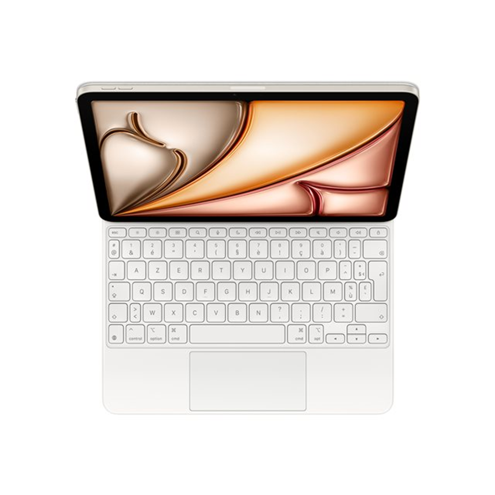 iPad Air Magic Keyboard 11 White-Fra iPad Air Magic Keyboard 11 White-Fra