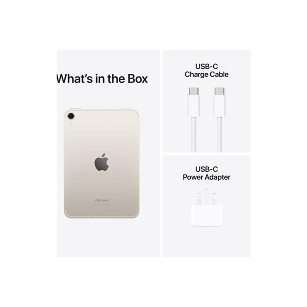 iPad Mini Wi-Fi Cl 512GB Starlight