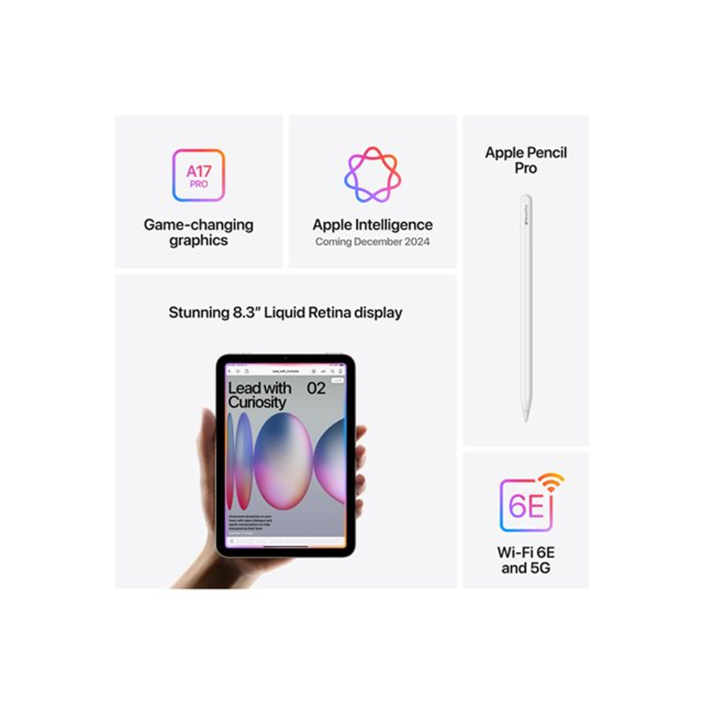 iPad Mini Wi-Fi Cl 512GB Starlight