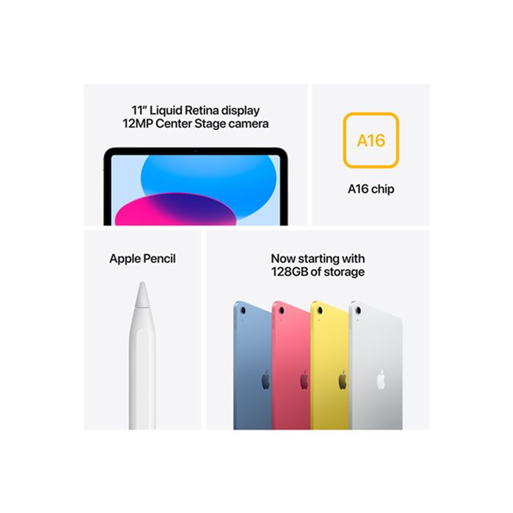 iPad WiFi 128GB Yellow