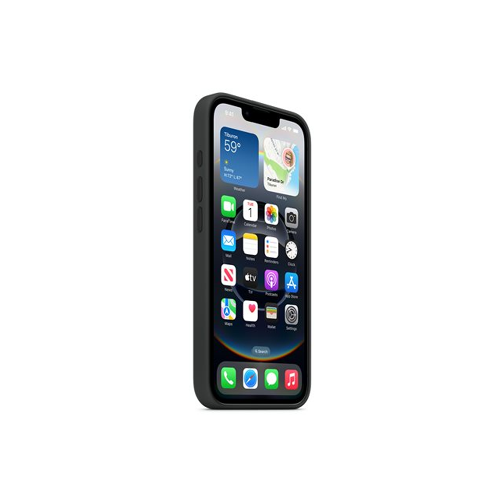 iPhone 16e Silicone Case Black