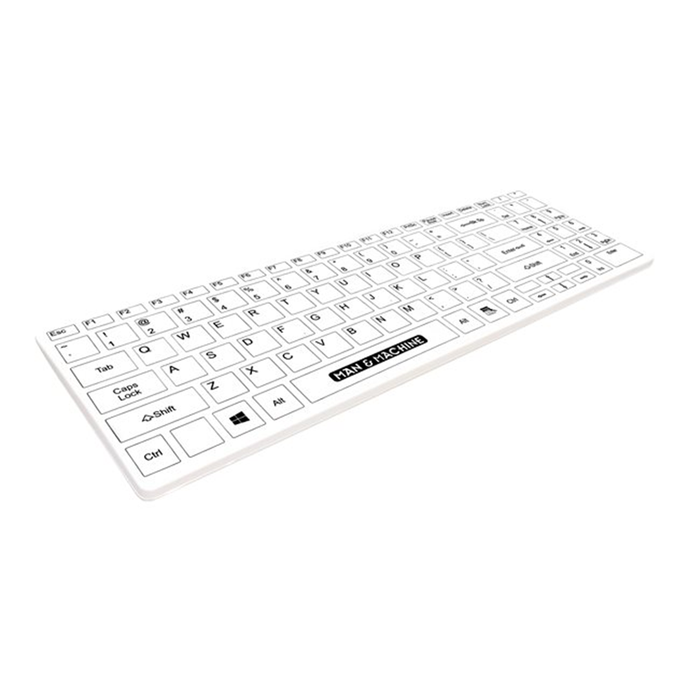 Its Cool Flat Keyboard Belgian Layout (hygienic white)