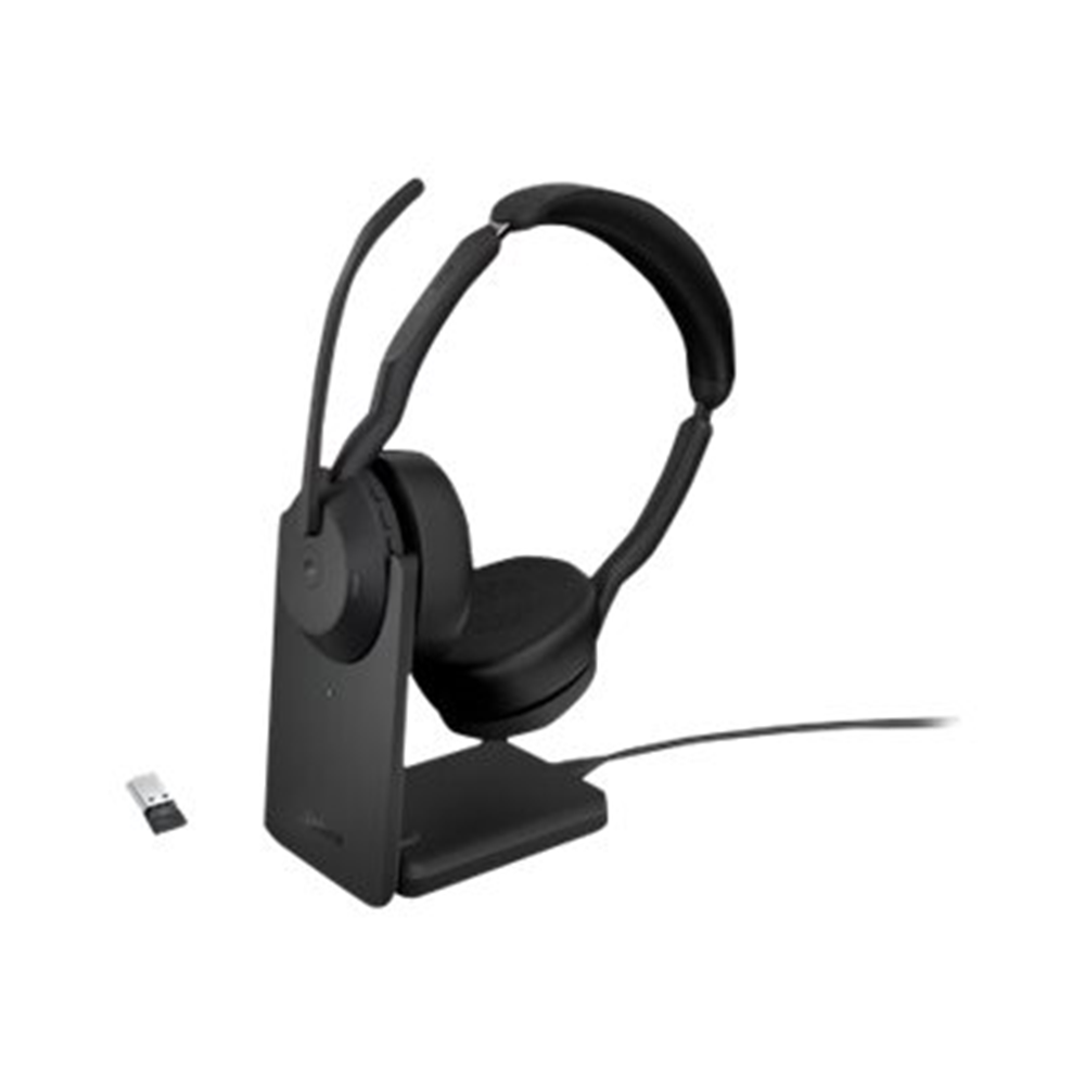 Jabra Evolve2 55 Link380a MS Stereo Stan