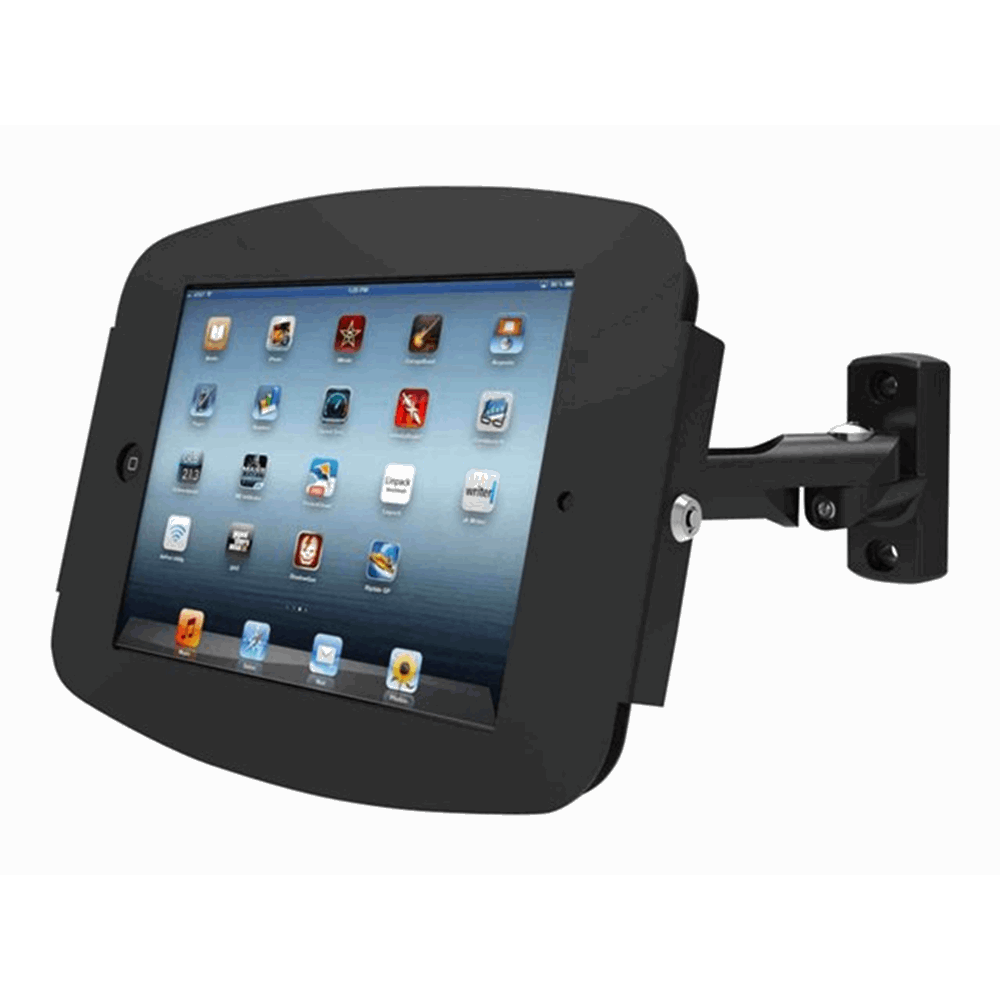 K/Tabt Swg Arm+iPad ProSec Wall Mnt Blck