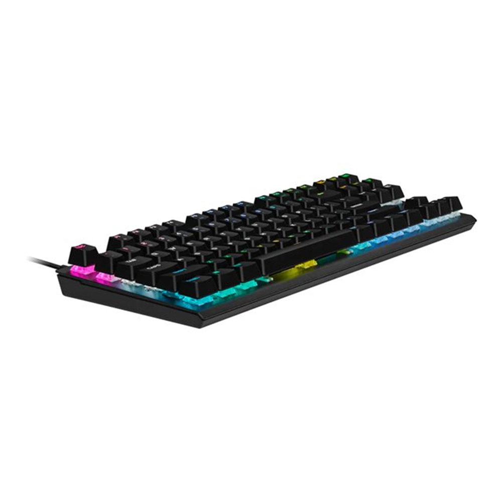 K60 PRO TKL RGB Optical-Mechanical Gaming Keyboard Backlit RGB LED OPX Black (CH-911D01A-NA)