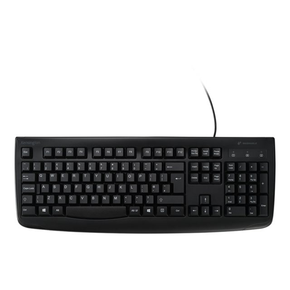 Kensington Pro Fit Wshbl Kybrd Wired-UK