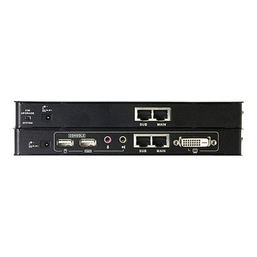 KVM Extender DVI KVM Extender Single Link 60Meter. 1920 x 1080 . RS232 . Speaker & Mic. KVM Extender DVI KVM Extender Single Link 60Meter. 1920 x 1080 . RS232 . Speaker & Mic.