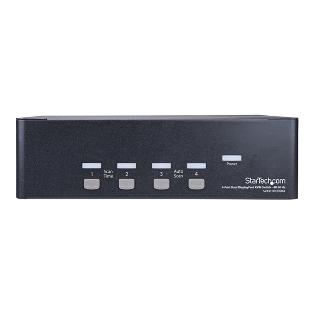 KVM Switch 4 port Dual DisplayPort 4K60 KVM Switch 4 port Dual DisplayPort 4K60
