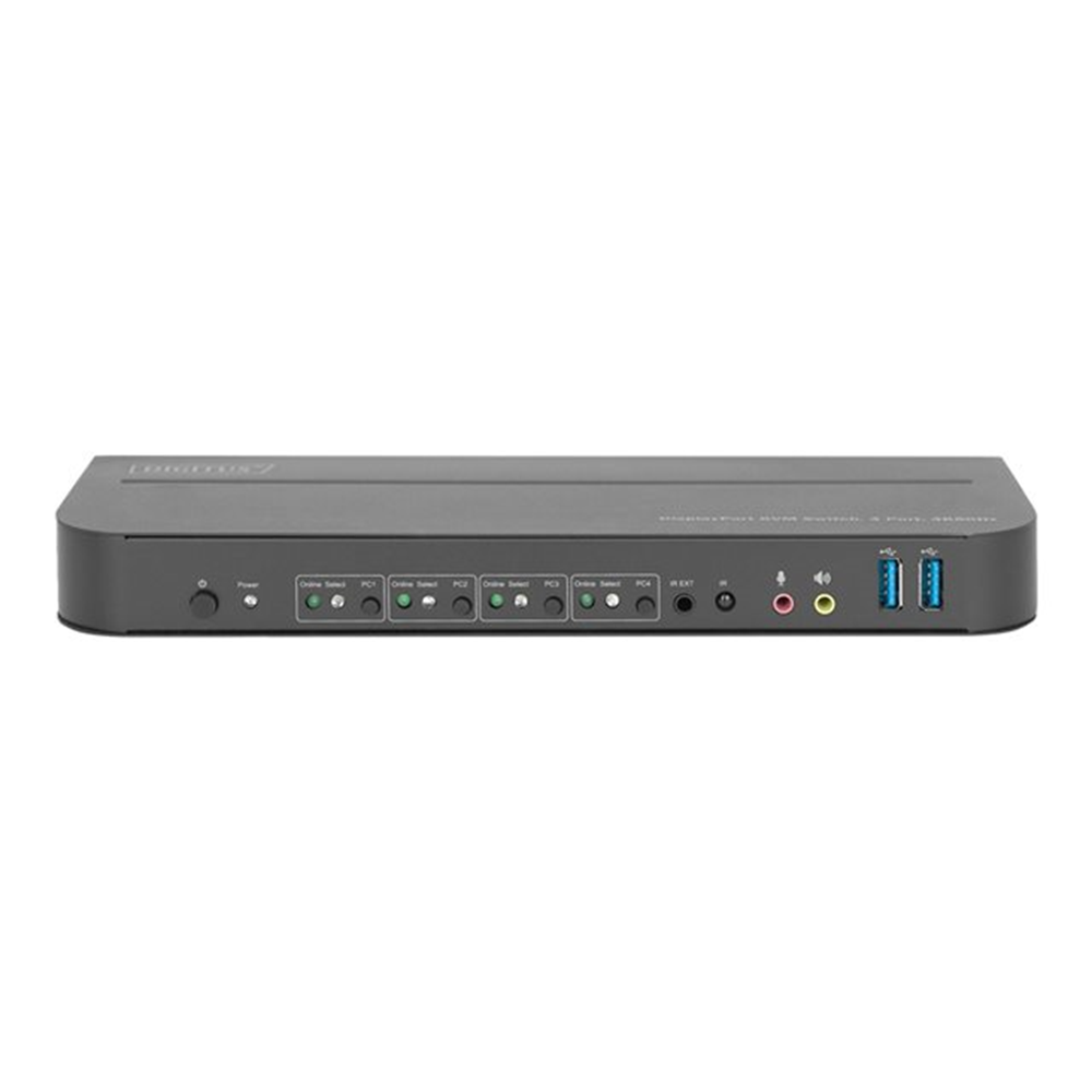 KVM Switch 4x1 DP DP/HDMI Out USB 4Kx2K