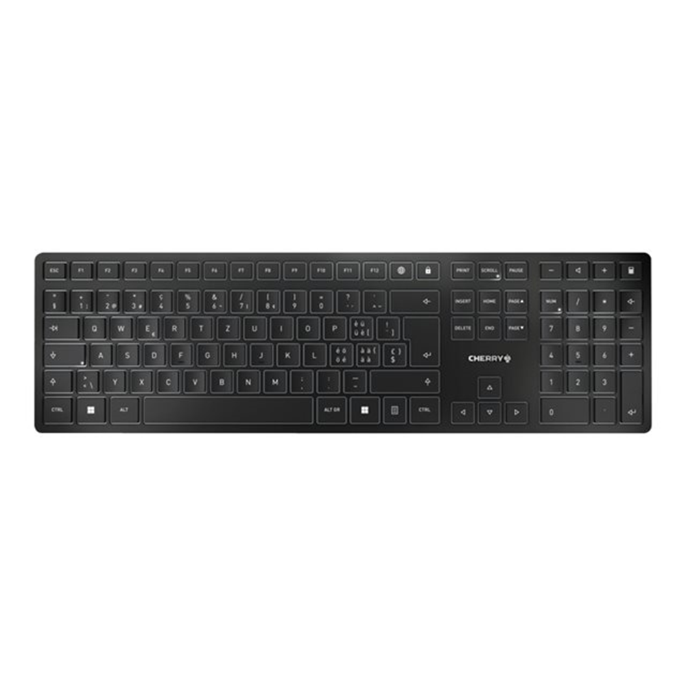 KW 9100 SLIM CH Keyboard wireless Black