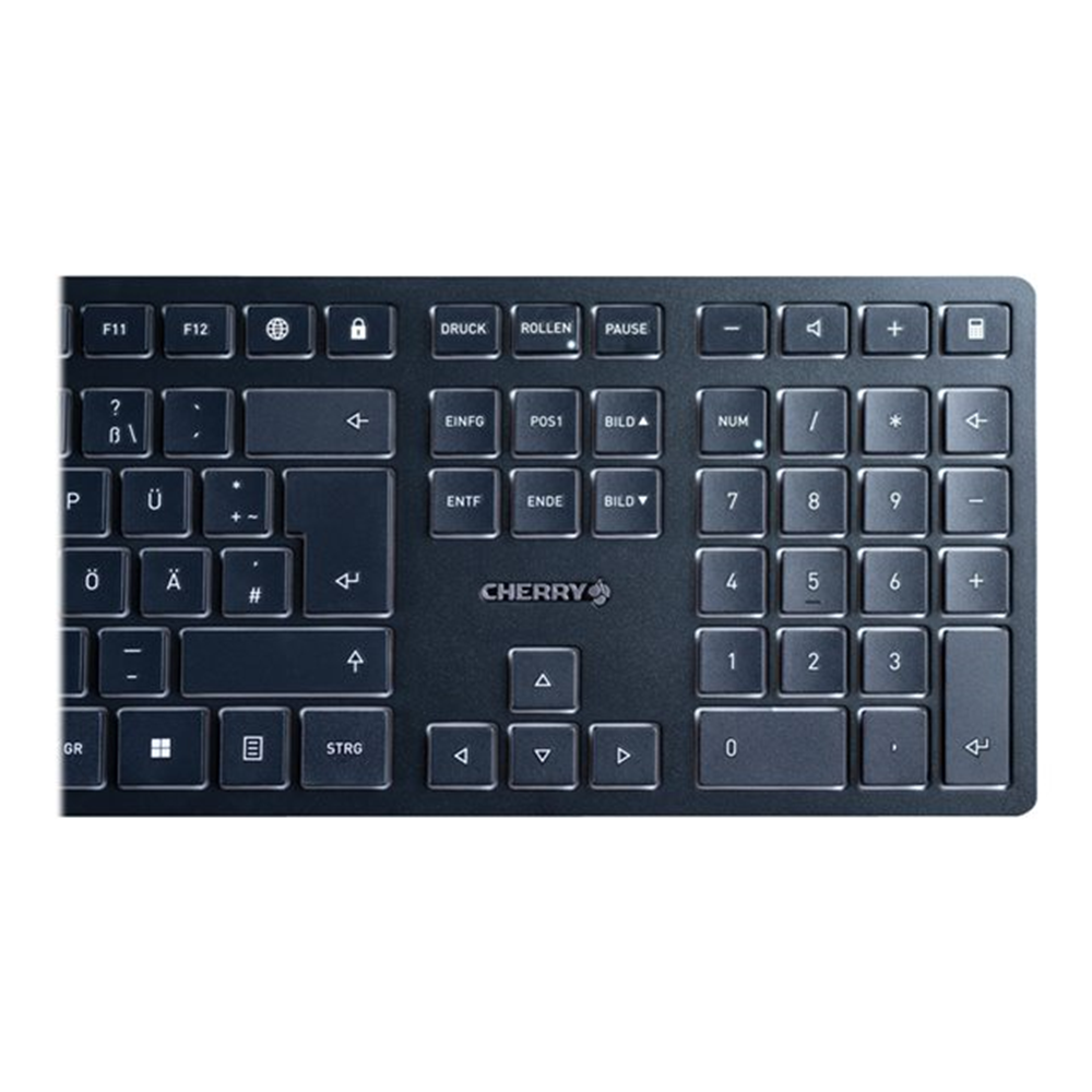 KW 9100 SLIM CH Keyboard wireless Black