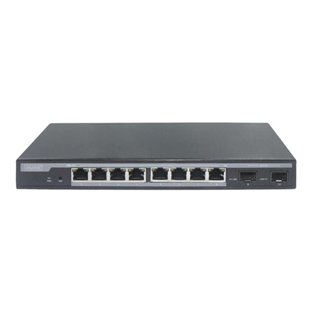 L2 managed Gigabit Ethernet PoE Switch 8
