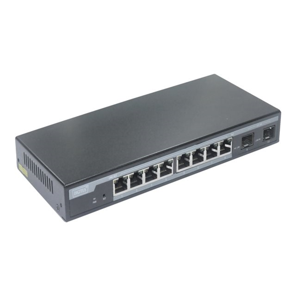 L2 managed Gigabit Ethernet PoE Switch 8