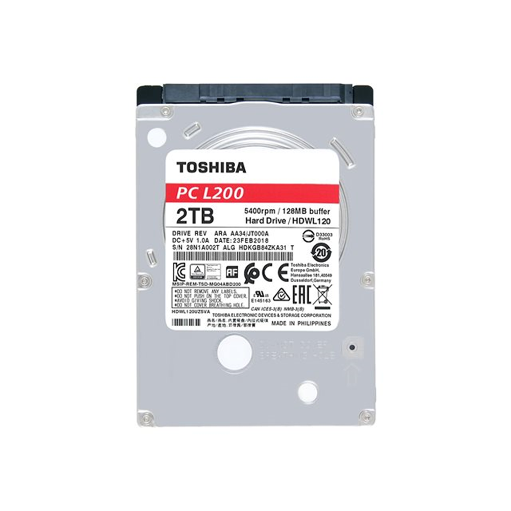 L200 Laptop PC Hard Drive 2TB BULK