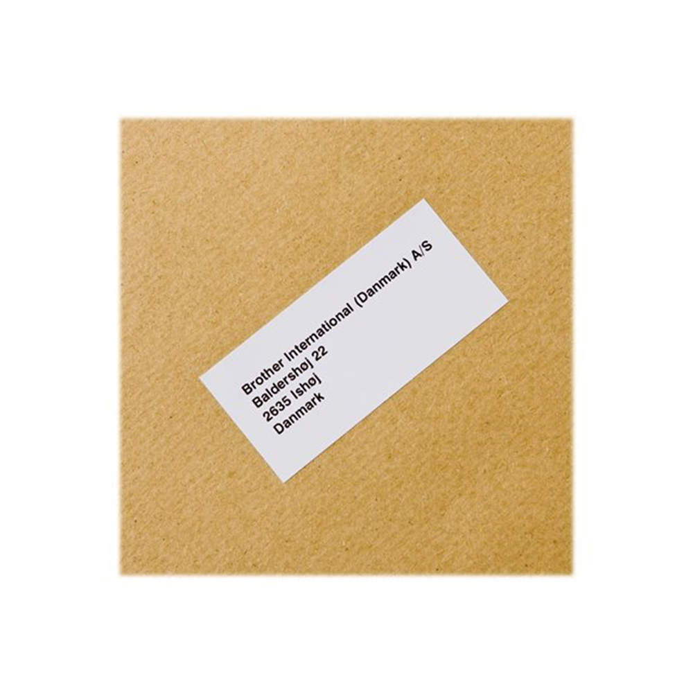 Label roll/white 38mm paper tape