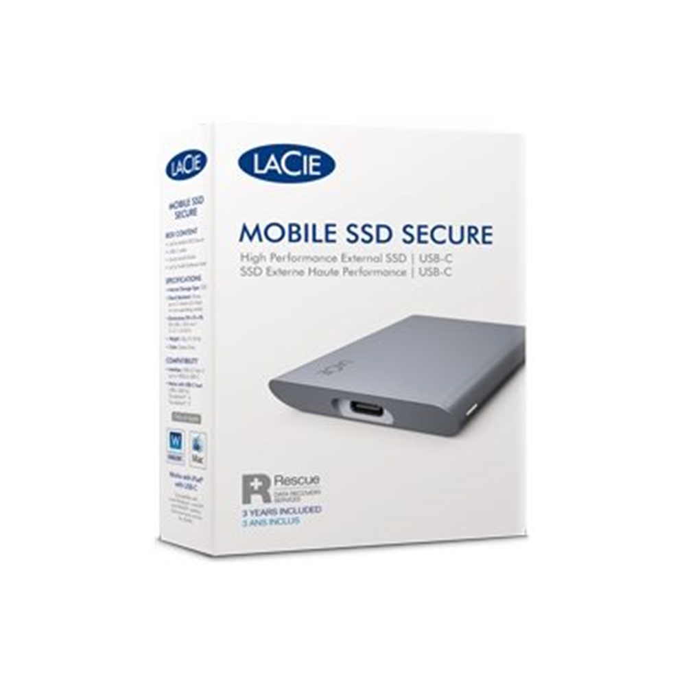 LaCie Mobile SSD Secure 2Tb USB-C