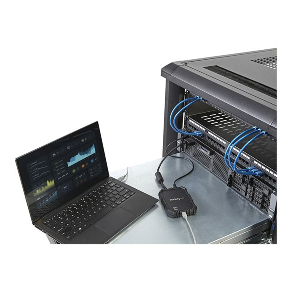 LAPTOP TO SERVER KVM CONSOLE