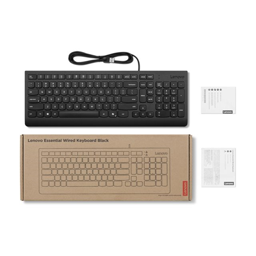 Lenovo Essential Wired Keyboard AI Slova Lenovo Essential Wired Keyboard AI Slova