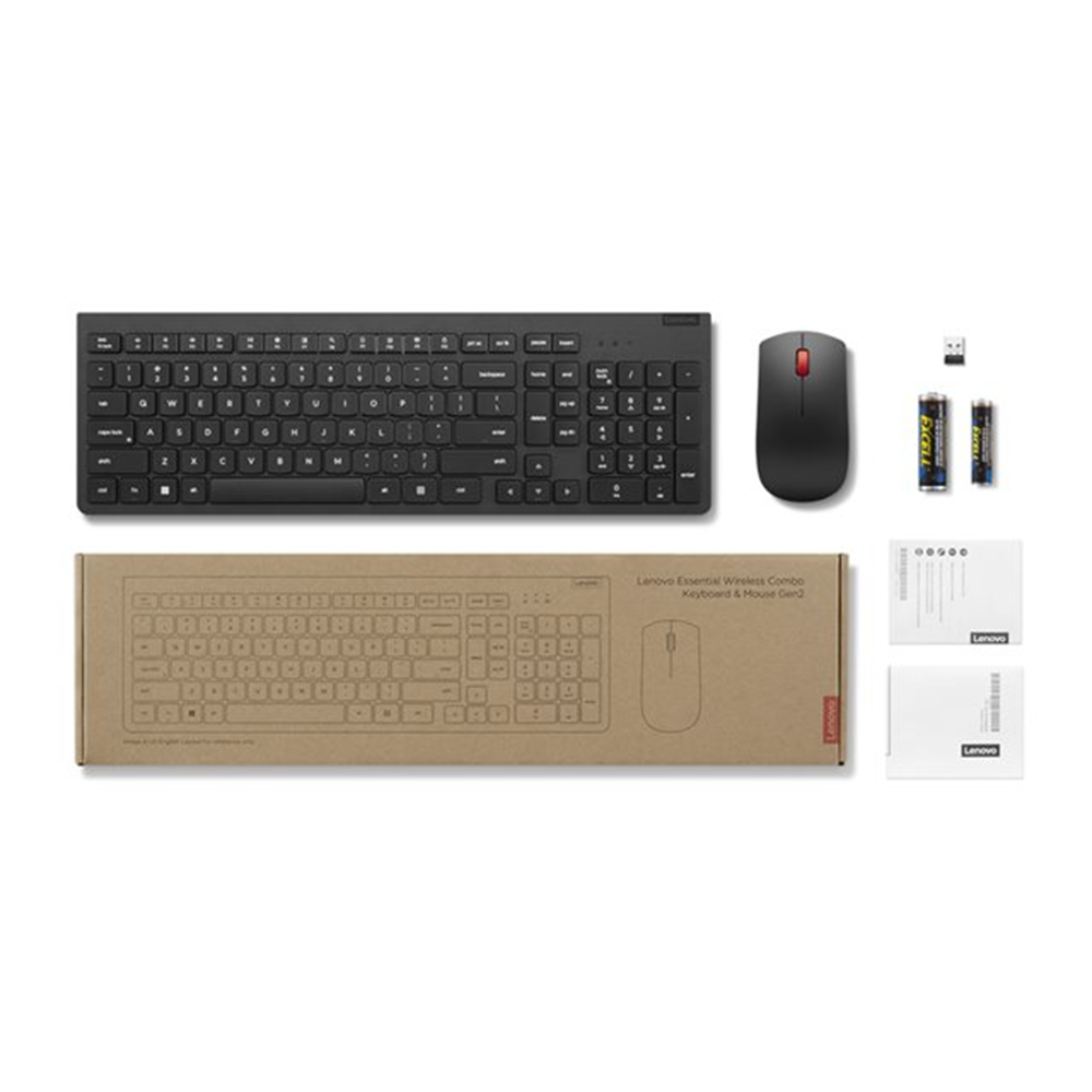 Lenovo Essential WL KB + Mouse Combo G2