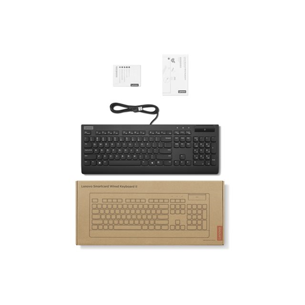 Lenovo Smartcard Wired Keyboard II AI - Lenovo Smartcard Wired Keyboard II AI -