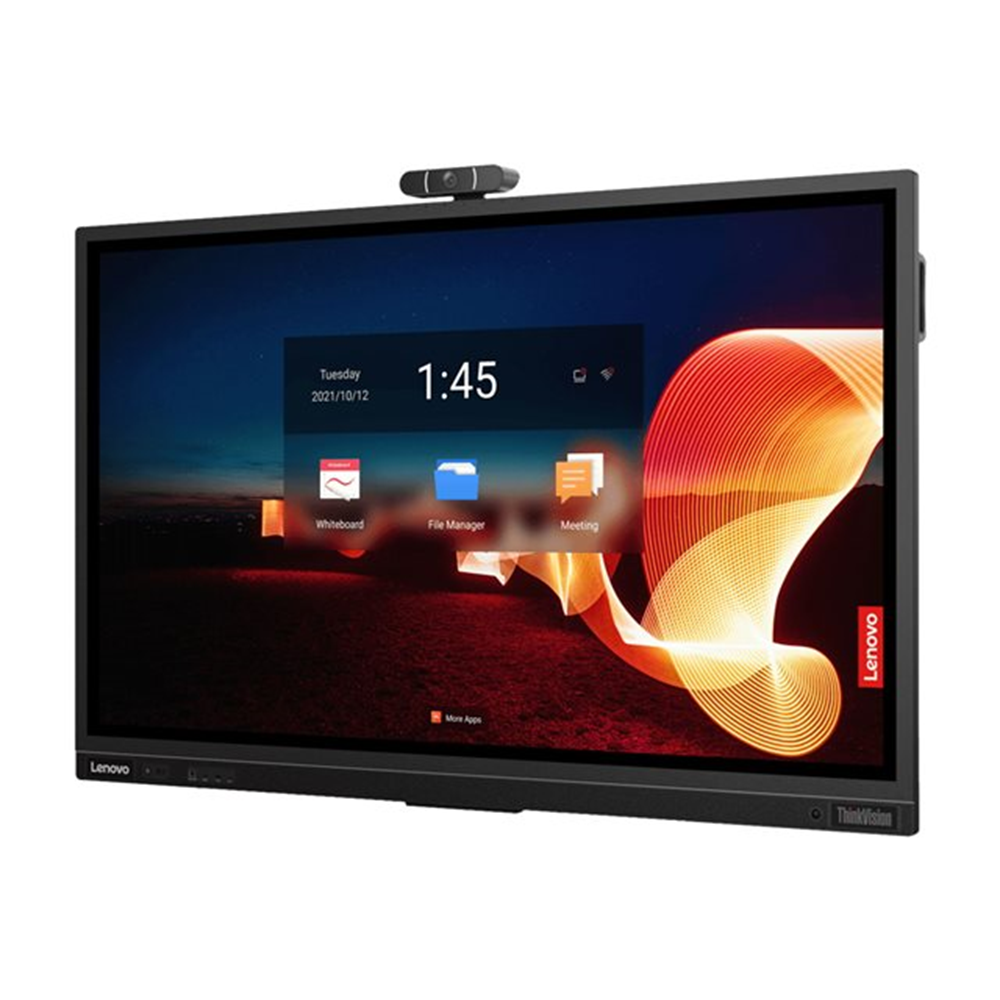 Lenovo ThinkVision T75 75" led-achtergrondverlichting lcd-scherm - 4K - voor interactieve communicatie