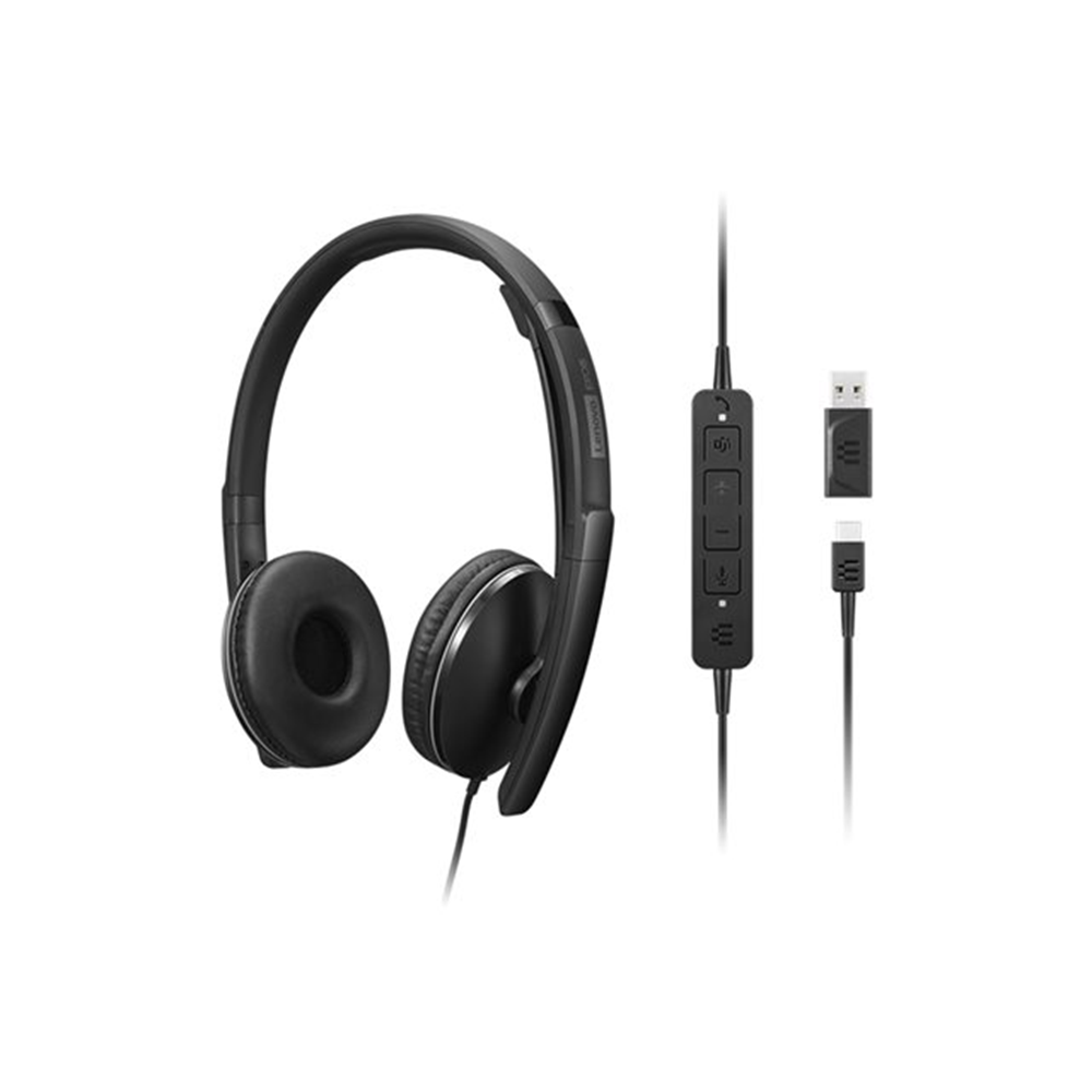 Lenovo USB-A Wired Stereo Headset Gen 2
