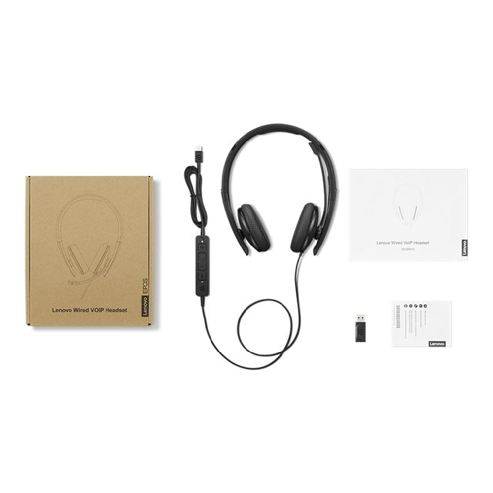 Lenovo Wired VoIP Headset (Teams)