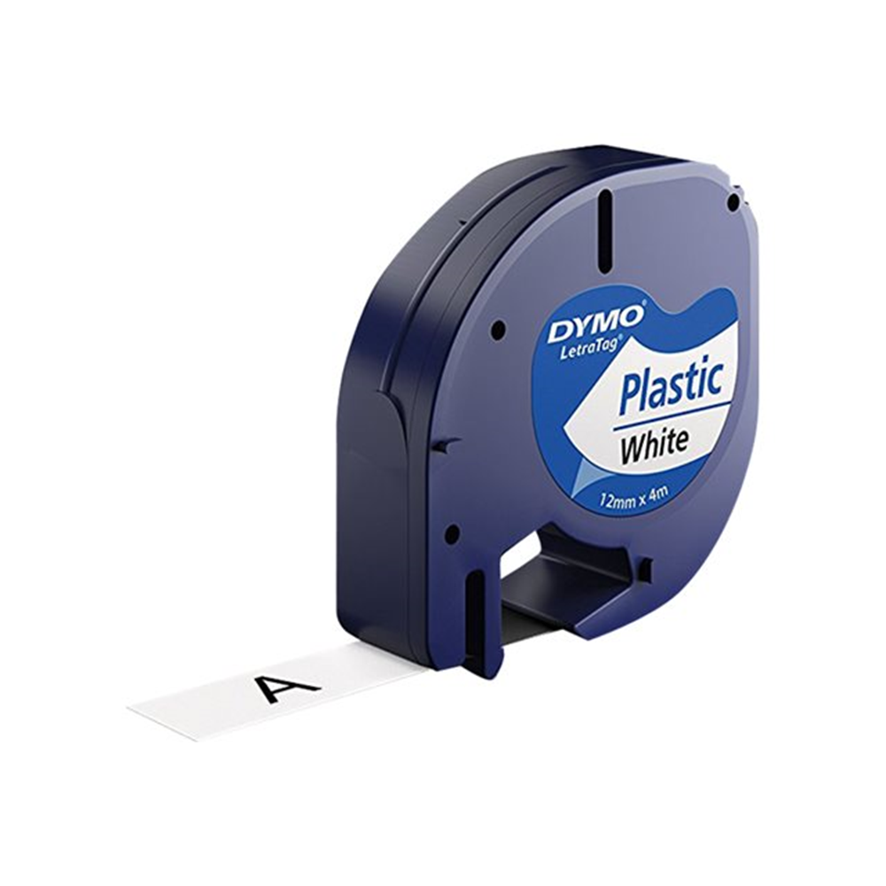 LETRATAG TAPE PLASTIC PARELWIT