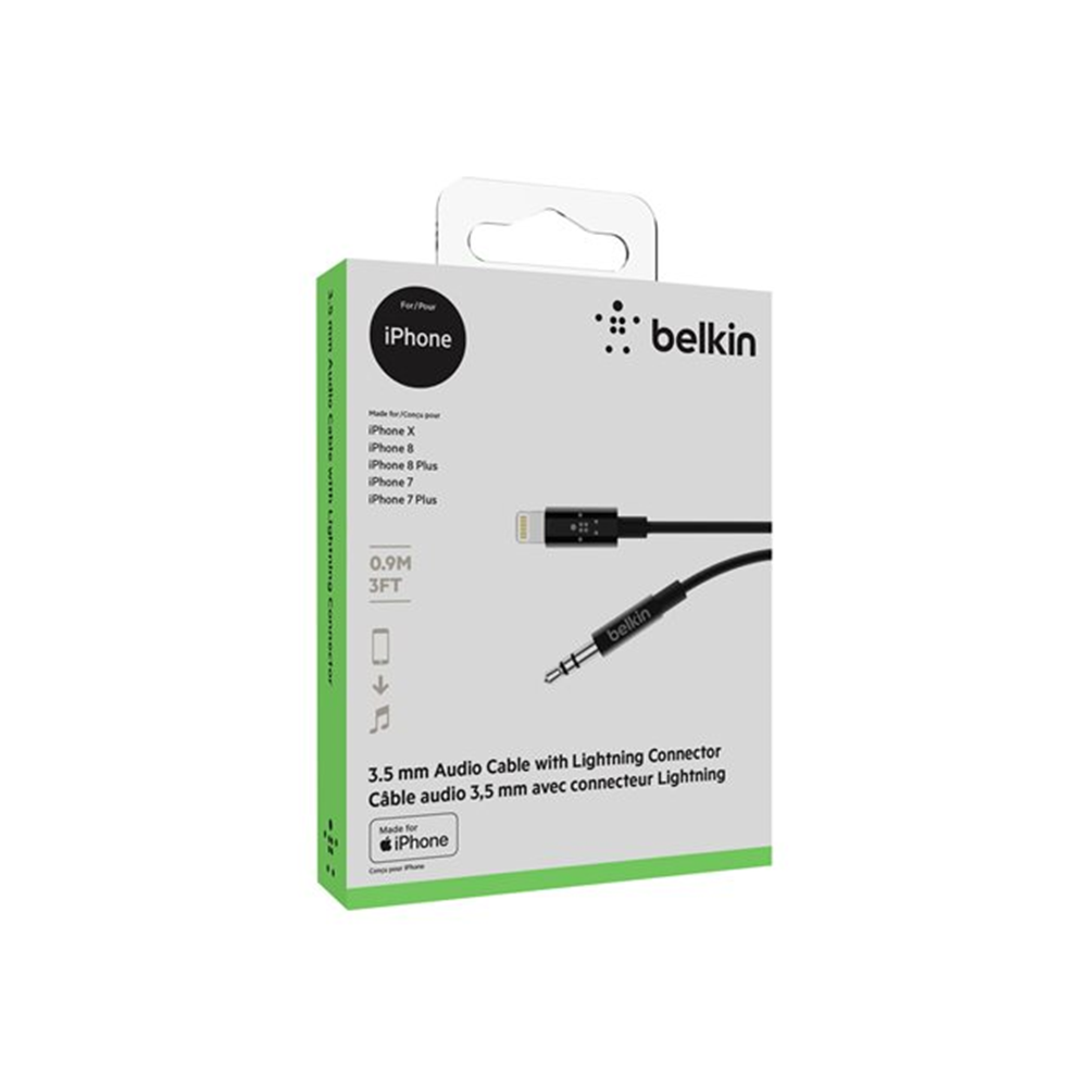 Lightning to 3.5 mm Audio Cable 3ft