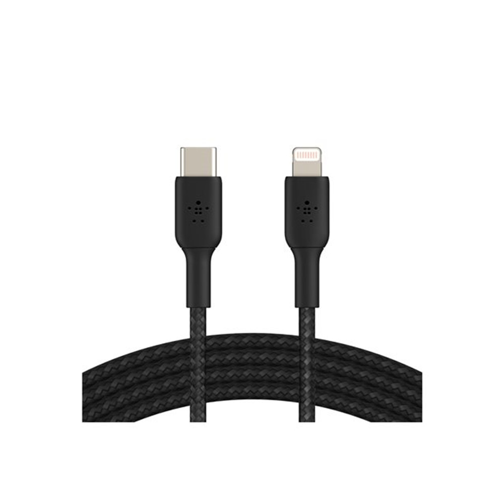Lightning to USB-C Cable Braid 1M Black