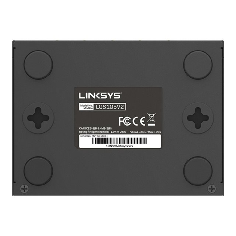 LINKSYS 5-PORT UNMANAGED GIGABIT SWITCH