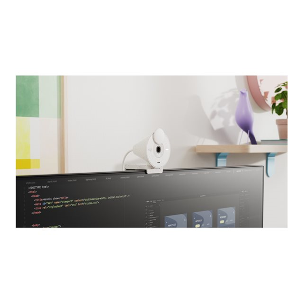 Logitech Brio 300 FullHD webcam OFFWHITE Logitech Brio 300 FullHD webcam OFFWHITE