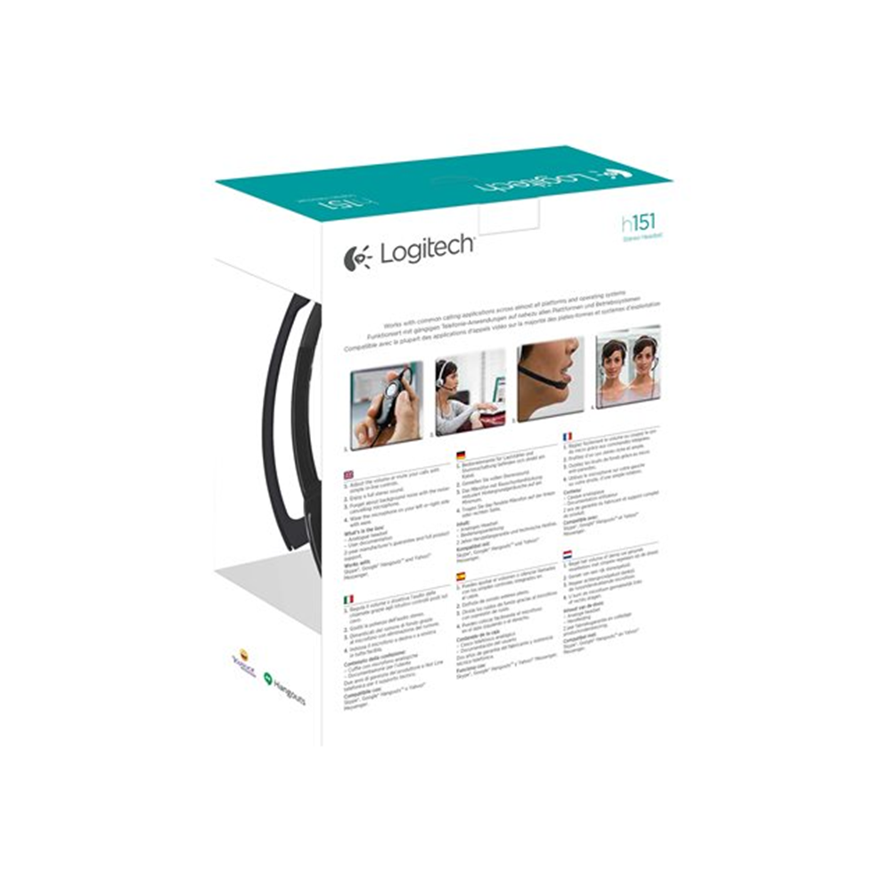 Logitech Stereo Headset H151 Analog