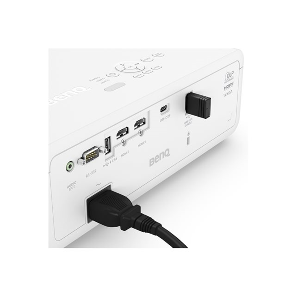 LW650 DLP WXGA 4000AL Laser TR 1.21~1.57 HDMI x2 RS232 x1 USB Type A x2 USB TYPE C x1 Audio out x1 10W speaker Smart Eco Optional Wireless