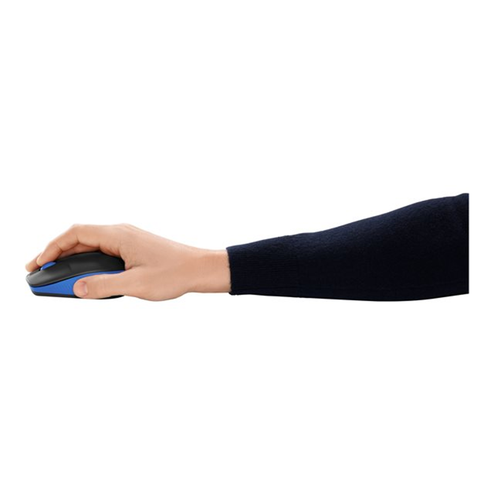 M190 Full-size wireless mouse - BLUE - EMEA M190 Full-size wireless mouse - BLUE - EMEA