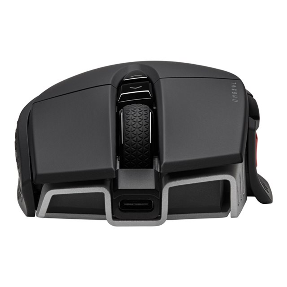 M65 RGB ULTRA WIRELESS Gaming Mouse  Backlit RGB LED  Optical  Silver ALU  Black  (CH-9319411-EU2)