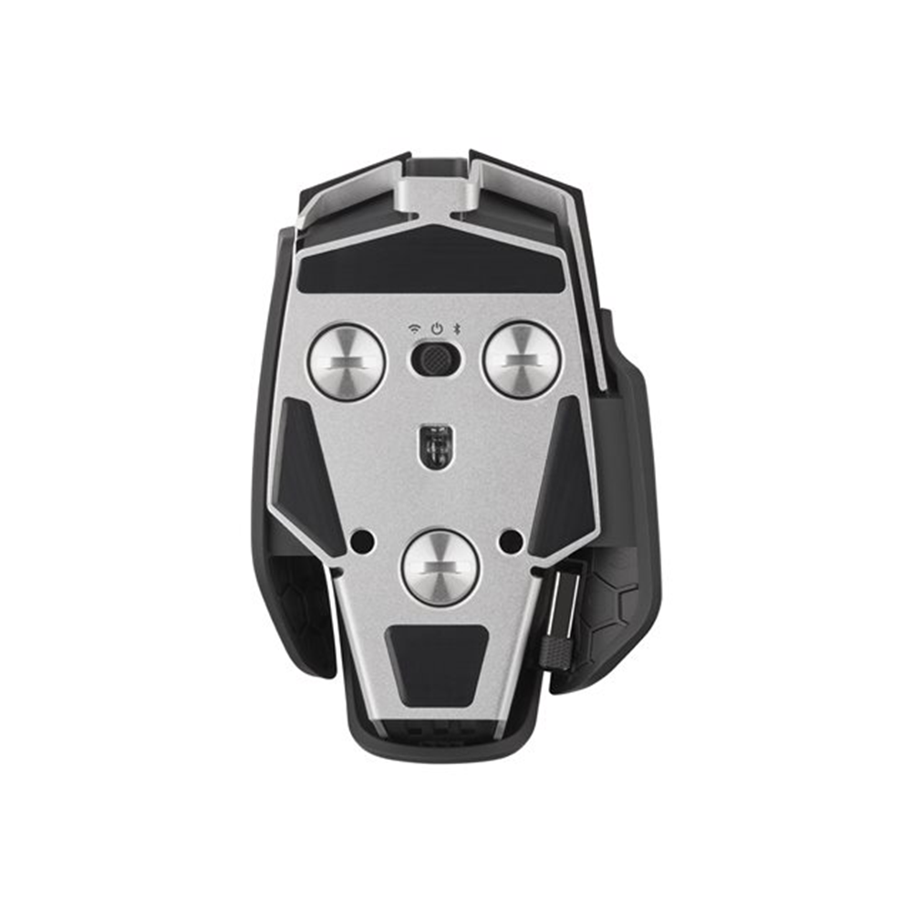 M65 RGB ULTRA WIRELESS Gaming Mouse  Backlit RGB LED  Optical  Silver ALU  Black  (CH-9319411-EU2)
