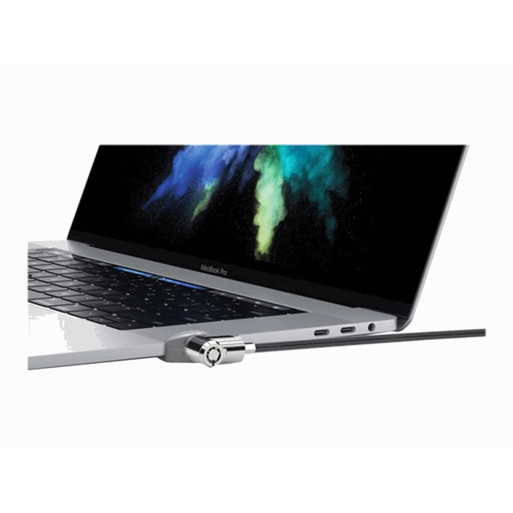 MacBook TBar with Keyed Cable Lock