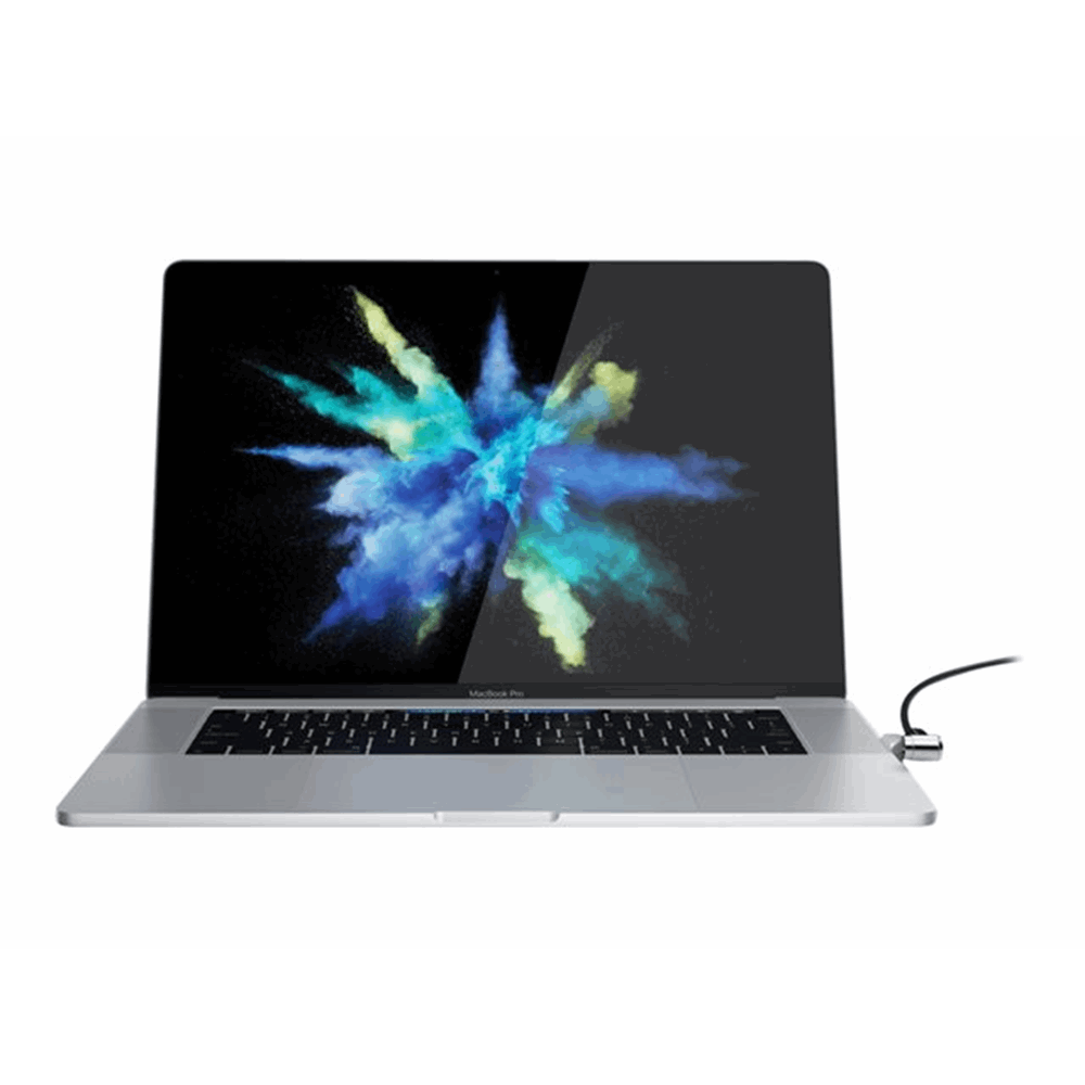 MacBook TBar with Keyed Cable Lock