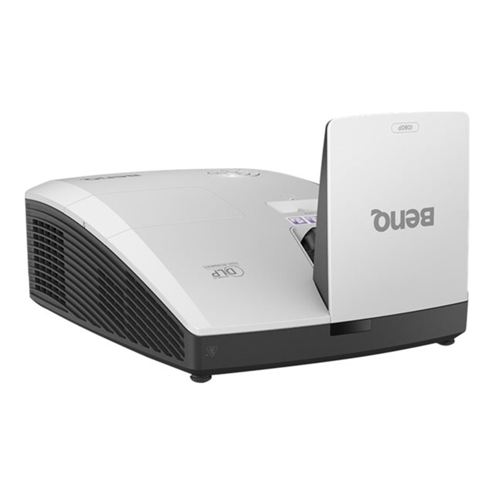 MH856UST+ DLP 1080p Ultra Short-throw(Mirror-type) Throw Ratio: 0.33 Brightness: 3500 AL High contrast ratio 10000:1 HDMI 2.0 x2 Networking control (RJ45)