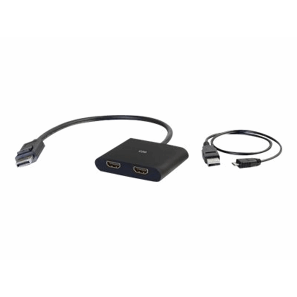 MiniDP 1.2 to Dual DP - USB Powered MST