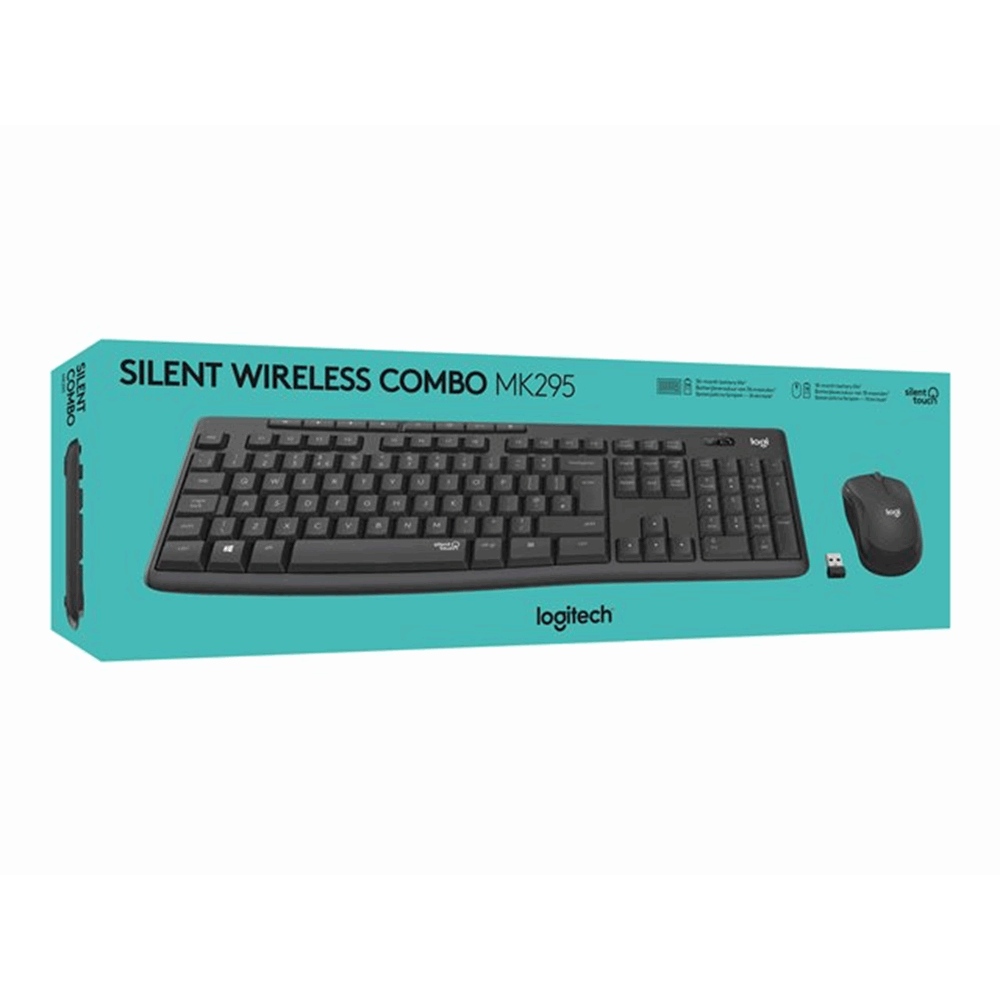 MK295 Silent Wireless Combo GRAPHITE CH