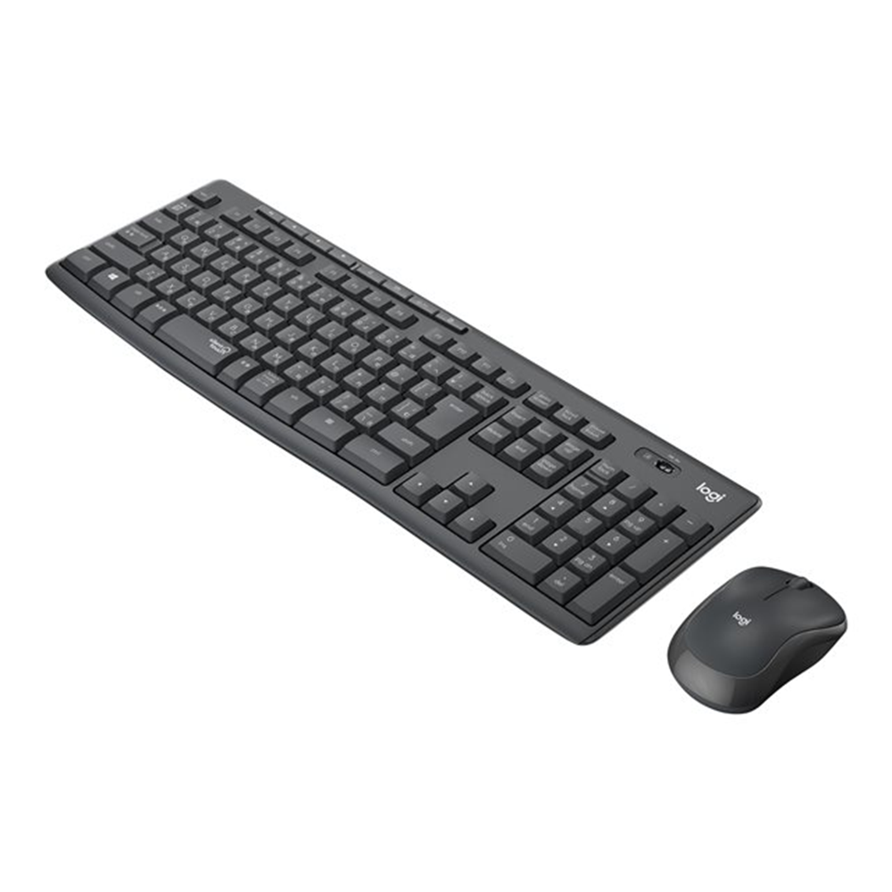 MK295 Silent Wireless Combo GRAPHITE DE